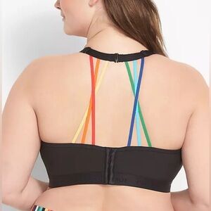 Cacique Lightly Lined No Wire Rainbow Bra